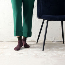 Load image into Gallery viewer, Merino Wool Tabi-Style Layered Short Socks (4-6.5)