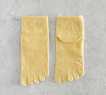 Load image into Gallery viewer, Silk Mélange 5Toe Short Socks (4-6.5)