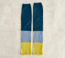 Load image into Gallery viewer, Luminous Silk Tricolor Arm Covers with Thumb Holes (One Size)