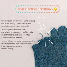 Load image into Gallery viewer, Silk Mélange 5Toe Short Socks (4-6.5)