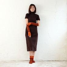 Load image into Gallery viewer, Merino Wool 5Toe Layered Short Socks (4-6.5)