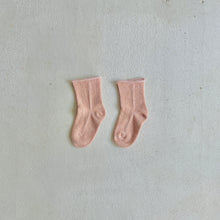 Load image into Gallery viewer, Organic Cotton Food Dyed Baby Socks (Size 2.5-4)
