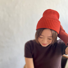 Load image into Gallery viewer, Mino Washi & Organic Cotton Knit Hat