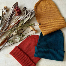 Load image into Gallery viewer, Mino Washi & Organic Cotton Knit Hat