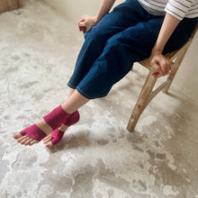 Load image into Gallery viewer, Luminous Silk Thong Socks (One Size)