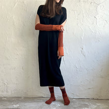 Load image into Gallery viewer, Merino Wool &amp; Heather-Dyed Wool 5Toe Crew Socks (4-6.5)
