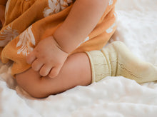 Load image into Gallery viewer, Organic Cotton Food Dyed Baby Socks (Size 2.5-4)
