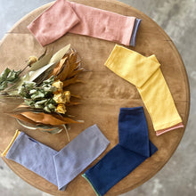 Load image into Gallery viewer, Organic Cotton Layered Arm Covers with Thumb Holes (One Size)
